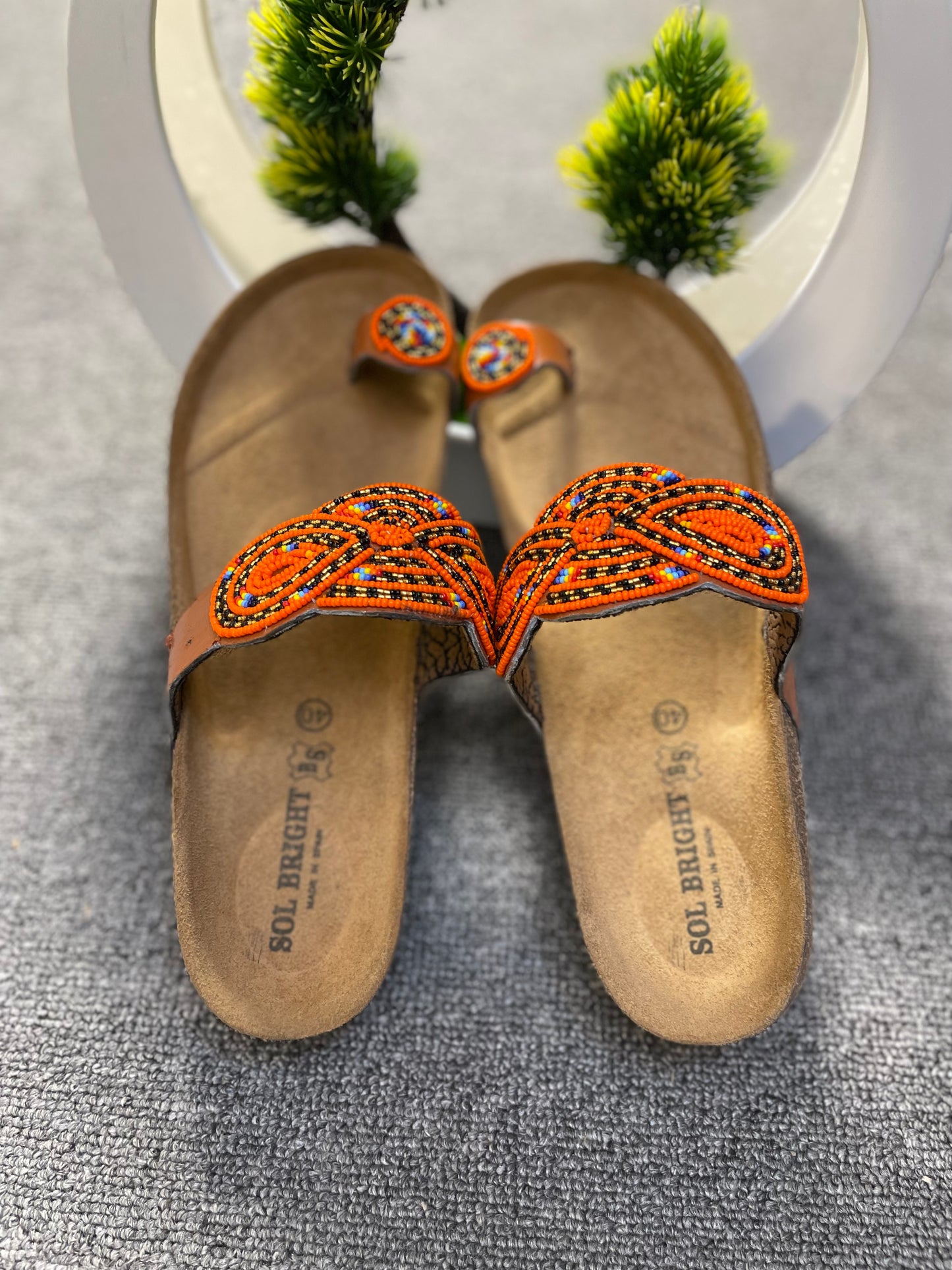 Corksole sandals