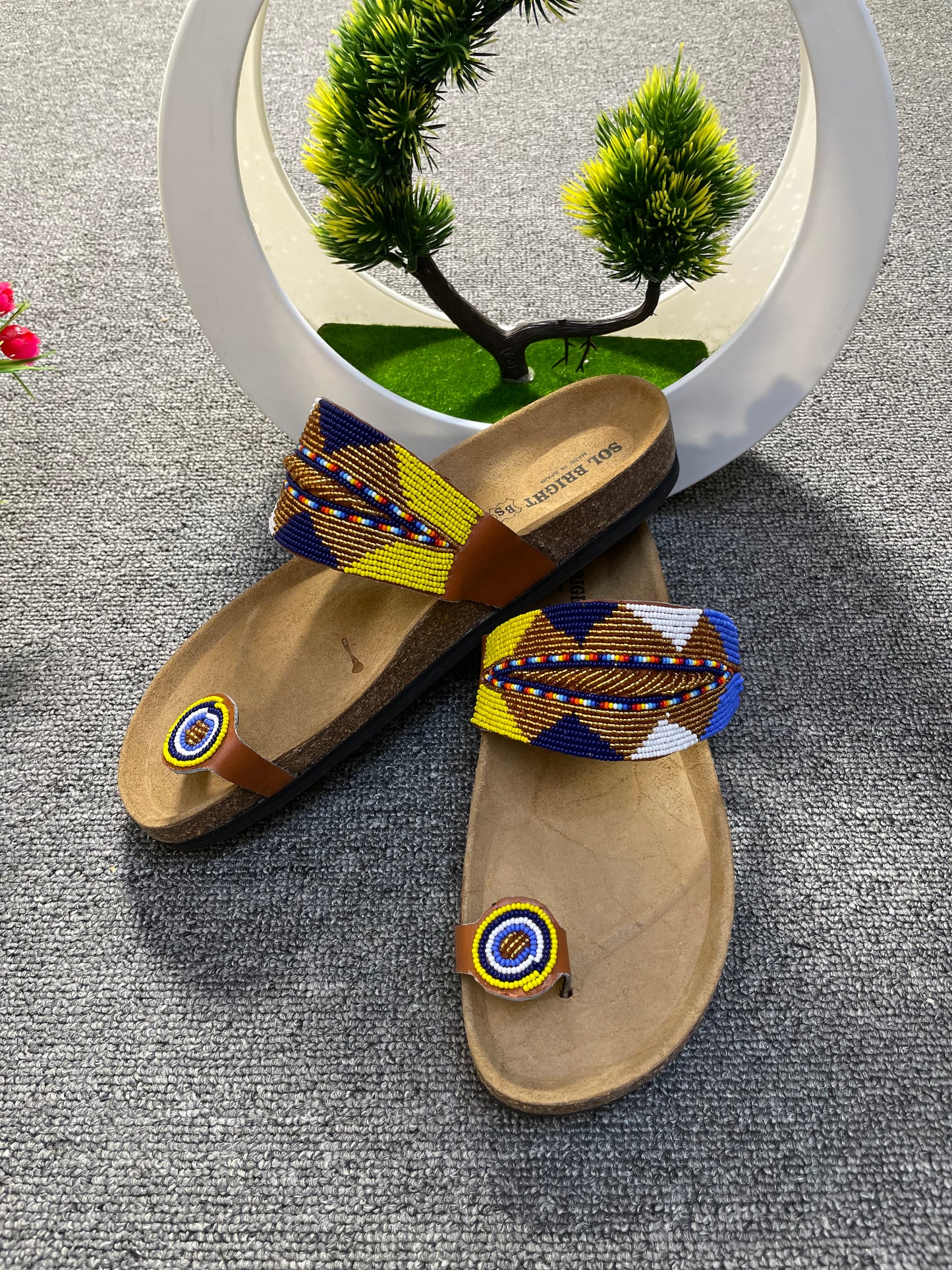 Corksole sandals