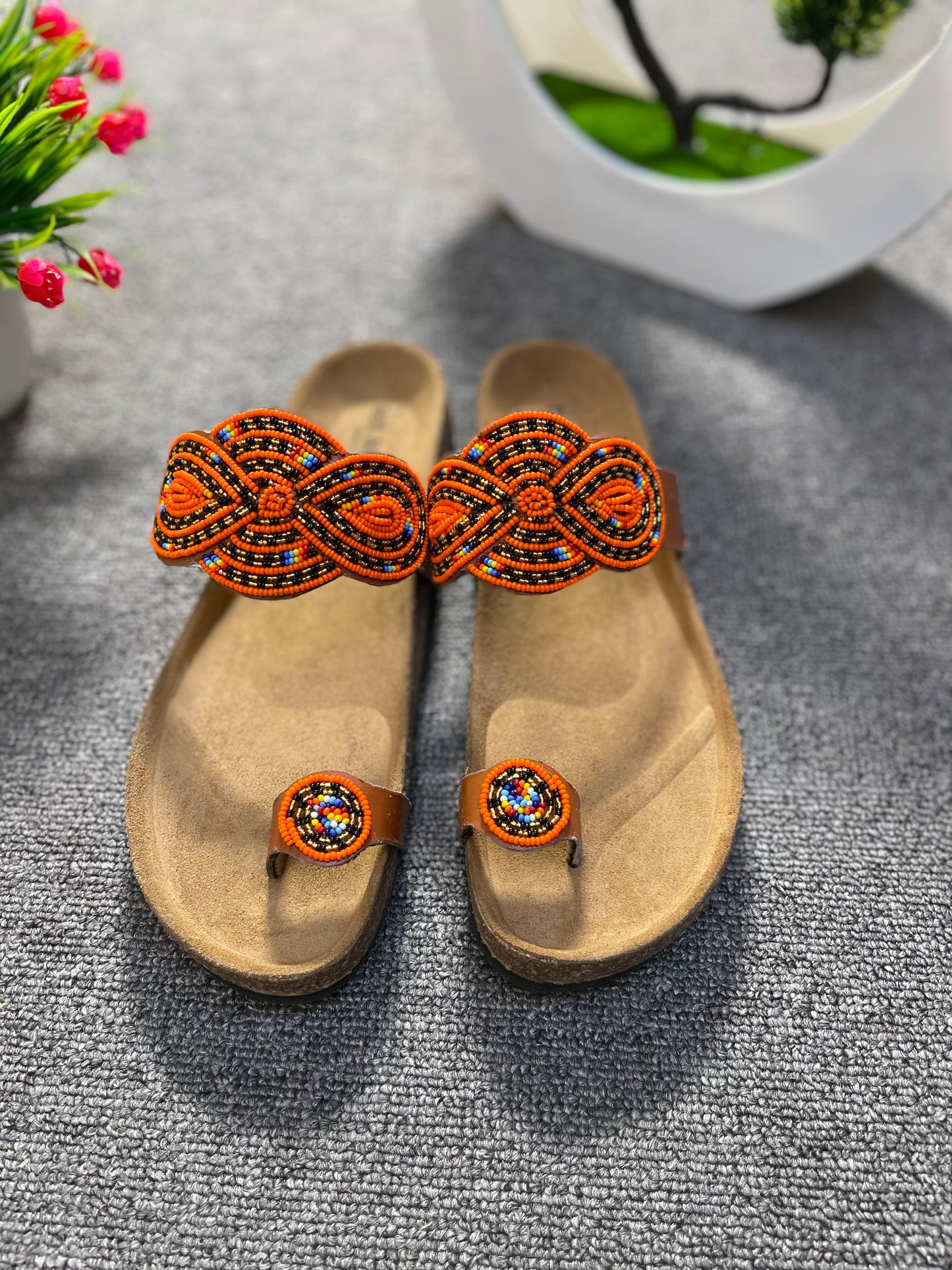 Corksole sandals